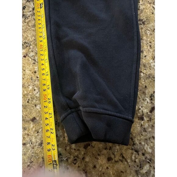 Lululemon Women’s Size 2 Loungeful High-Rise Cropped Fleece Black Jogger Pants - Picture 10 of 13